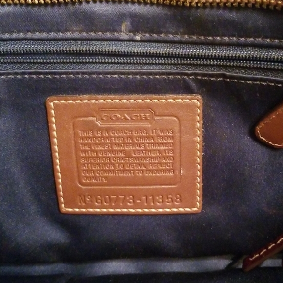 Authentic Coach Patchwork Tote - Picture 2 of 4